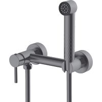 Гигиенический душ со смесителем Splenka Серый матовый арт-S99.51.07 — фото 1, Гигиенические души