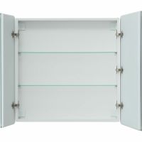 Зеркальный шкаф Aquanet Оптима 70 с подсветкой Белый арт-311861 — фото 5, Зеркальные шкафы в ванную