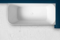 Ванна из искусственного камня Abber Stein 170x75 без гидромассажа арт-AS9621-1.7 R — фото 5, Ванны из искусственного камня