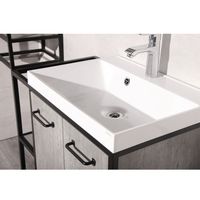 Тумба под раковину Style Line Лофт Classic 60/80 Бетон арт-ЛС-000010019 — фото 3, Тумбы под раковину