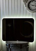 Товар: Зеркало Sintesi Salerno 100 с подсветкой с подогревом с бесконтактным выключателем арт-SIN-SPEC-SALERNO-100 - фото 4 Зеркало Sintesi Salerno 100 с подсветкой с подогревом с бесконтактным выключателем арт-SIN-SPEC-SALERNO-100 — фото 4, Зеркала в ванную комнату