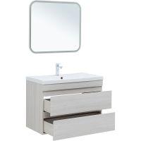 Товар: Тумба под раковину Aquanet Нота New 100 подвесная Дуб холден арт-334206 - фото 6 Тумба под раковину Aquanet Нота New 100 подвесная Дуб холден арт-334206 — фото 6, Тумбы под раковину