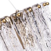 Люстра Divinare Felis Прозрачная Латунь арт-6005/17 SP-8 — фото 2, Люстры