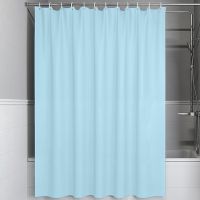 Штора для ванны Iddis Promo 180х200 Голубая арт-P07PE18i11 — фото 1, Шторы для ванной