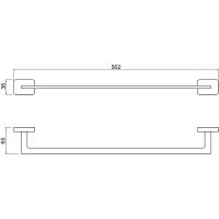 Товар: Полотенцедержатель Schein Klimt Черный матовый арт-9252MB - фото 2 Полотенцедержатель Schein Klimt Черный матовый арт-9252MB — фото 2, Полотенцедержатели