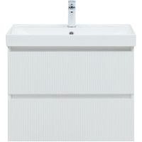 Тумба под раковину Aquanet Альтера 70 подвесная Белая матовая арт-337155 — фото 3, Тумбы под раковину