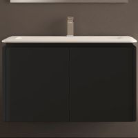 Тумба под раковину Cezares Stylus 94 подвесная Nero grafite арт-55227 — фото 1, Тумбы под раковину