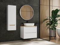 Тумба под раковину Style Line Бали 70 подвесная Белый софт арт-ЛС-00002338 — фото 9, Тумбы под раковину