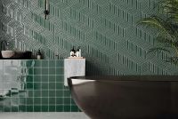 Керамическая плитка WOW Spike Bars B Royal Green Gloss настенная 15х25,9 см арт-135025 — фото 2, Керамическая плитка