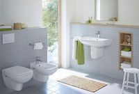Раковина Duravit D-code 65 Белый арт-23106500002 — фото 2, Раковины подвесные