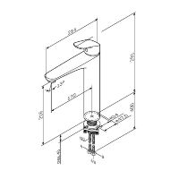 Смеситель для раковины AM.PM Like Хром арт-F8092000 — фото 11, Смесители для раковины