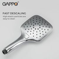 Товар: Душевая система Gappo Хром арт-G2418-1 - фото 5 Душевая система Gappo Хром арт-G2418-1 — фото 5, Душевые стойки