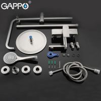 Товар: Душевая система Gappo G99-20 Сатин арт-G2499-20 - фото 9 Душевая система Gappo G99-20 Сатин арт-G2499-20 — фото 9, Душевые стойки