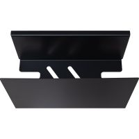 Товар: Металлическая полка Aquanet Магнум 20 Черная матовая арт-274190 - фото 2 Металлическая полка Aquanet Магнум 20 Черная матовая арт-274190 — фото 2, Полки для ванной и душа