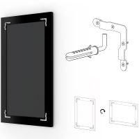 Зеркало Evoform Exclusive 143х58 с фацетом в багетной раме - Прованс с плетением 70 мм арт-BY 3537 — фото 4, Зеркала в ванную комнату