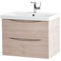 Тумба под раковину BelBagno Marino-Cer 70 подвесная Rovere Grigio арт-MARINO-CER-700-2C-SO-RG-P — фото 3, Тумбы под раковину