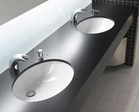 Раковина Vitra Arkitekt 59 Белая арт-6069B003-0012 — фото 3, Раковины встраиваемые снизу