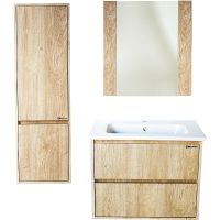 Товар: Зеркало Bellezza Лоренцо 60 Дуб светлый арт-4619109020473 - фото 2 Зеркало Bellezza Лоренцо 60 Дуб светлый арт-4619109020473 — фото 2, Зеркала в ванную комнату