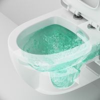 Унитаз AM.PM Awe подвесной без сиденья арт-C111738WH — фото 8, Подвесные унитазы