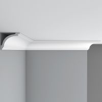 Карниз Decomaster 2400x85x96 мм арт-96262 — фото 1, Карнизы