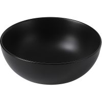 Раковина-чаша Abber Bequem 36 Черная матовая арт-AC2105MB — фото 2, Раковины накладные