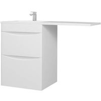 Тумба под раковину Bellezza Олиссия 120 Белая арт-4639419110015 — фото 1, Тумбы под раковину