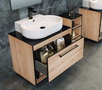 Тумба под раковину Orka Knidos 90 подвесная Legnano арт-3001004 — фото 3, Тумбы под раковину