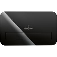 Клавиша смыва Villeroy&Boch ViConnect Черная глянцевая арт-922400RB — фото 1, Кнопки смыва