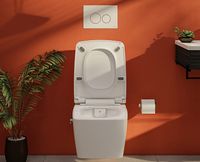 Унитаз биде Vitra Metropole Rim-Ex подвесной без сиденья арт-7672B003-1684 — фото 3, Подвесные унитазы