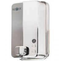 Диспенсер для жидкого мыла Nofer Inox Evo Глянцевая нержавеющая сталь арт-03050.B — фото 1, Диспенсеры для жидкого мыла
