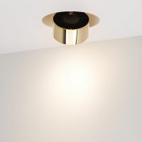 Товар: Встраиваемый светильник Arlight Plurio Золото/Белый арт-038067 - фото 2 Встраиваемый светильник Arlight Plurio Золото/Белый арт-038067 — фото 2, Точечные светильники