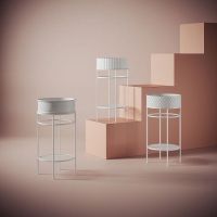 Консоль под раковину Artceram Vogue 44 Белая матовая арт-ACA058 05 — фото 2, Консоли для раковины