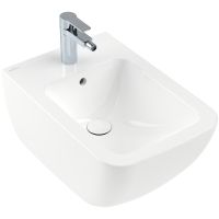 Биде Villeroy&Boch Venticello подвесное Альпийский белый арт-441100R1 — фото 1, Биде подвесные