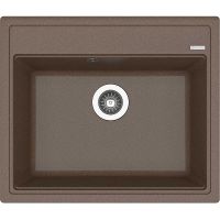 Кухонная мойка Florentina Липси-600 Мокко арт-20.120.D0600.303 — фото 1, Кухонные мойки