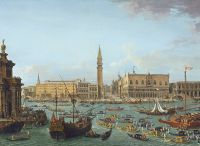 Фреска Ortograf Венеция 30369 Фактура флок FLK Флизелин (3,7*2,7) Голубой/Бежевый, Город/Пейзаж арт-30369 (флок FLK) — фото 2, Фрески