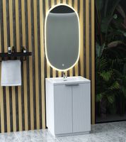 Тумба с раковиной SanVit Рольф 61 Белая глянцевая арт-krolf613d — фото 2, Тумбы с раковиной