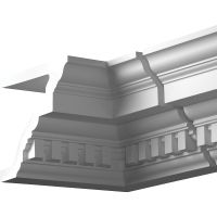 Внутренний угол Европласт 292x172x292 мм арт-4.32.222 — фото 1, Фасадный декор