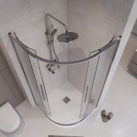 Душевой уголок Niagara Nova 80х80 профиль Хром стекло шиншилла арт-NG-3625-34 — фото 4, Душевые уголки четверть круга