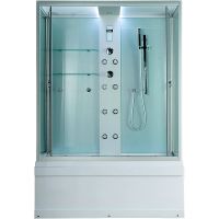 Душевой бокс Timo Lux 148x82 с гидромассажем арт-TL-1505 — фото 1, Душевые боксы