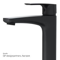 Смеситель для раковины AM.PM Gem Черный матовый арт-F90A92022 — фото 14, Смесители для раковины