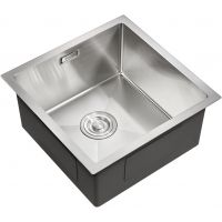 Товар: Кухонная мойка Milacio Denia 44 нержавеющая сталь / квадратная / без крыла арт-MC.77430 - фото 1 Кухонная мойка Milacio Denia 44 нержавеющая сталь / квадратная / без крыла арт-MC.77430 — фото 1, Кухонные мойки