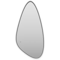 Зеркало Brevita Venus 60 с подсветкой Белое матовое с сенсорным выключателем арт-VEN-Var-060-white — фото 4, Зеркала в ванную комнату