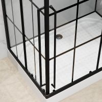 Душевая кабина Niagara Standart 120x80 R без гидромассажа арт-ST120/80/15QR/KL/BKT — фото 4, Душевые кабины