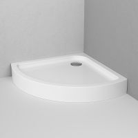 Акриловый поддон для душа AM.PM Like Solo Slide 90х90 Белый арт-W83T-315-090W — фото 2, Акриловые душевые поддоны