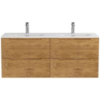 Тумба под раковину BelBagno Etna 120 подвесная Rovere Nature арт-ETNA-1200-4C-SO-2-RN — фото 1, Тумбы под раковину