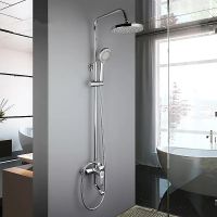 Душевая система Frap Хром арт-F2418 — фото 8, Душевые стойки