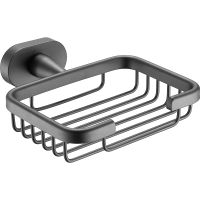 Мыльница Belz B905 Вороненая сталь арт-B90502-1 — фото 1, Мыльницы