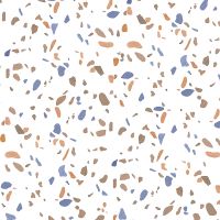 Керамическая плитка Нефрит Керамика Террацио белая напольная 38,5х38,5 см арт-01-10-1-16-00-00-3004 — фото 1, Керамическая плитка