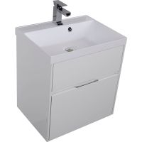 Товар: Комплект мебели для ванной Aquanet Латина 60 подвесной Белый арт-180121 - фото 2 Комплект мебели для ванной Aquanet Латина 60 подвесной Белый арт-180121 — фото 2, Комплекты мебели для ванной