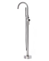 Смеситель для ванны Orange Steel Сталь арт-M99-336ni — фото 6, Смесители напольные